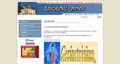 Desktop Screenshot of egeszseghaz-fitness.hu